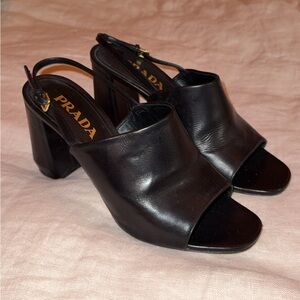Vintage prada heels 38.5